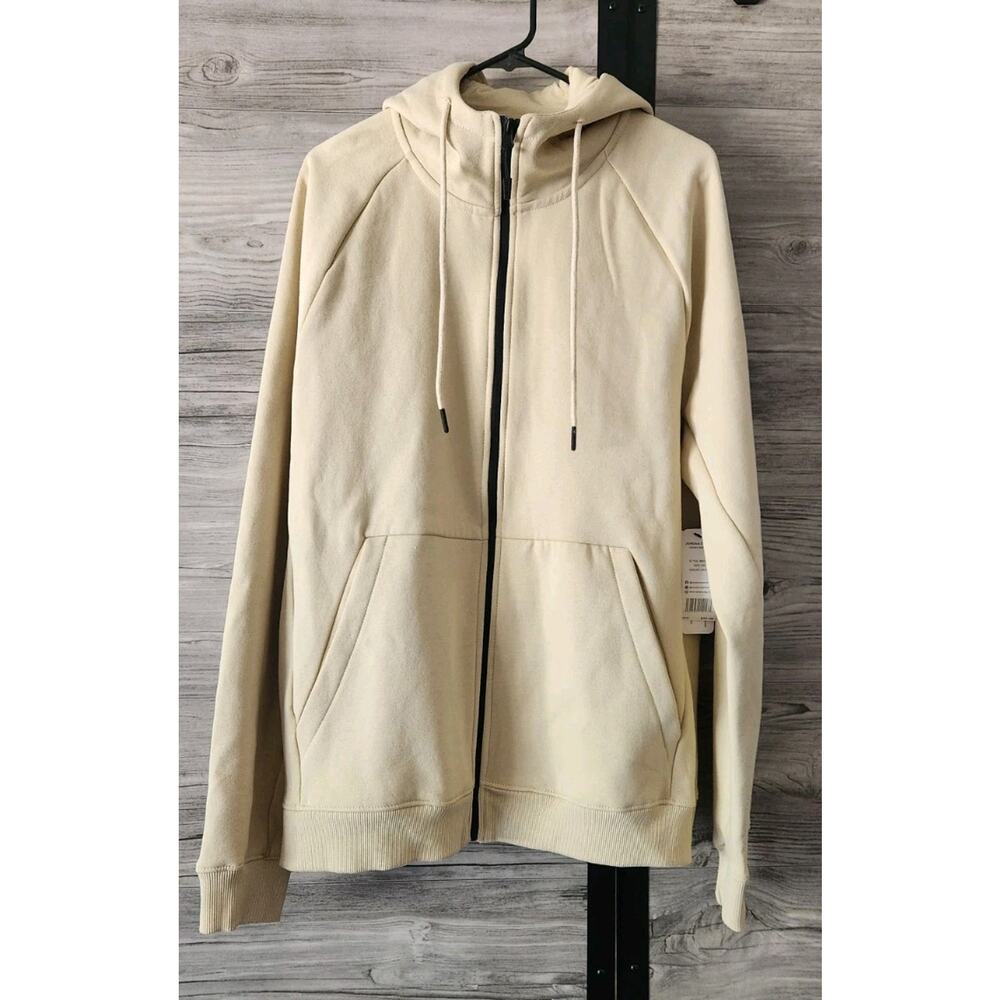 Men’s Jordan Craig L Khaki Cream Zip Up Hoodie Size XXL NWT